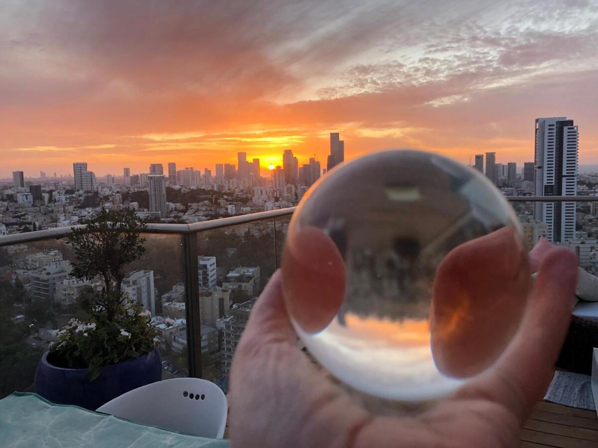 Apartament Beautiful Penthouse W/Amazing View, Prime Location Ramat Gan Zewnętrze zdjęcie