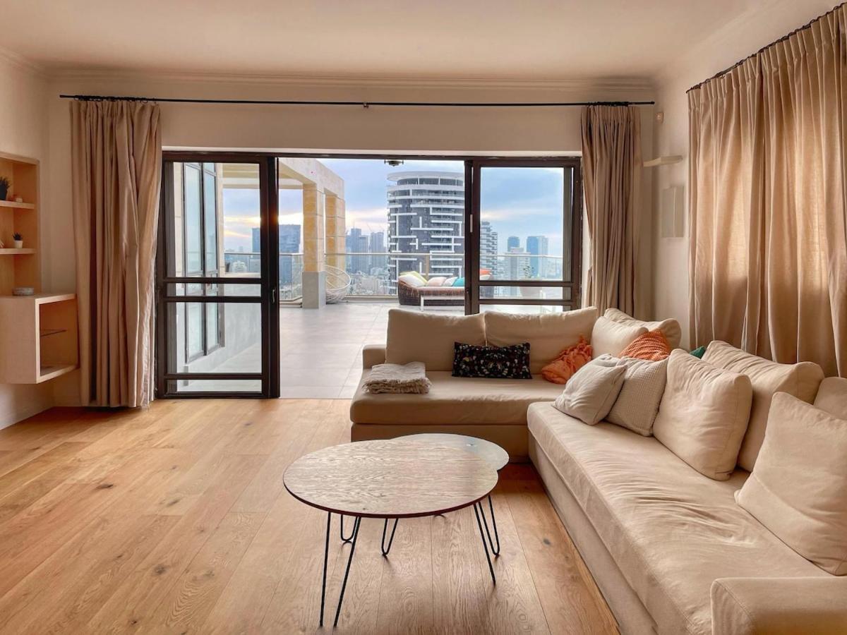 Apartament Beautiful Penthouse W/Amazing View, Prime Location Ramat Gan Zewnętrze zdjęcie